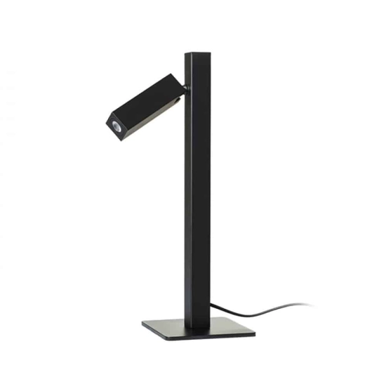 kinkiecik.pl FADO stołowa czarna 230V LED 3W 45° 3000K R12474 Rendl light studio