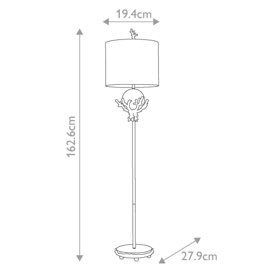 Lampa podłogowa Trellis – 1 źródło światła FB-TRELLIS-FL Elstead Lighting