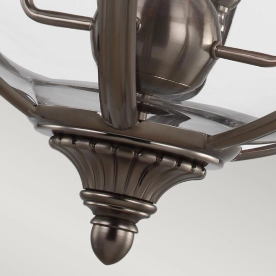 Żyrandol Adams – 4 źródła światła – Antyczny nikiel FE-ADAMS-4P-ANL Elstead Lighting