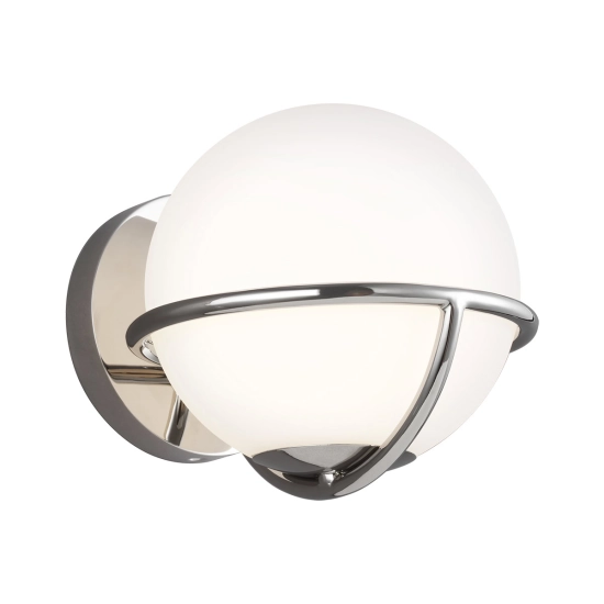 Kinkiet Apollo – 1 źródło światła – Polerowany nikiel FE-APOLLO1-PN Elstead Lighting