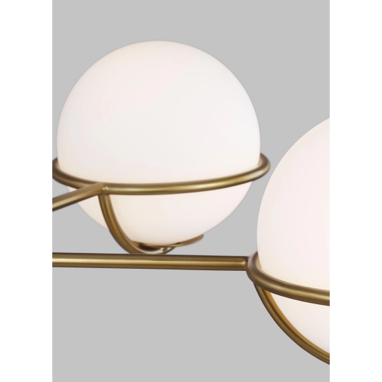 Żyrandol Apollo – 5 źródeł światła – Oksydowany mosiądz FE-APOLLO5-BB Elstead Lighting