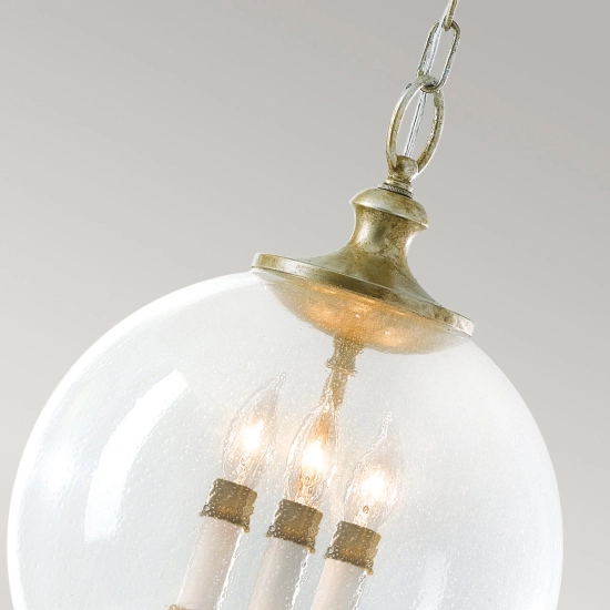 Lampa wisząca Argento – 3 źródła światła FE-ARGENTO-P Elstead Lighting