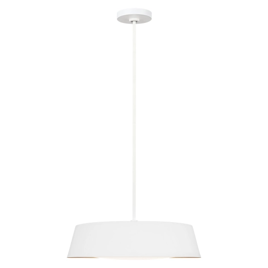 Lampa wisząca Asher – 5 źródeł światła – Matowa biel / Złoty FE-ASHER-5P-WHT Elstead Lighting