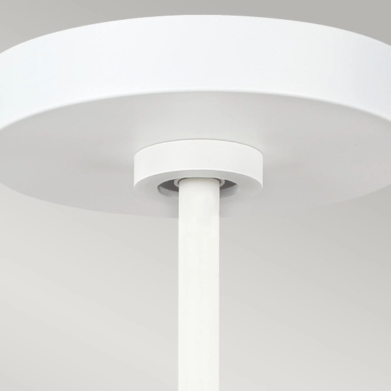 Lampa wisząca Asher – 5 źródeł światła – Matowa biel / Złoty FE-ASHER-5P-WHT Elstead Lighting