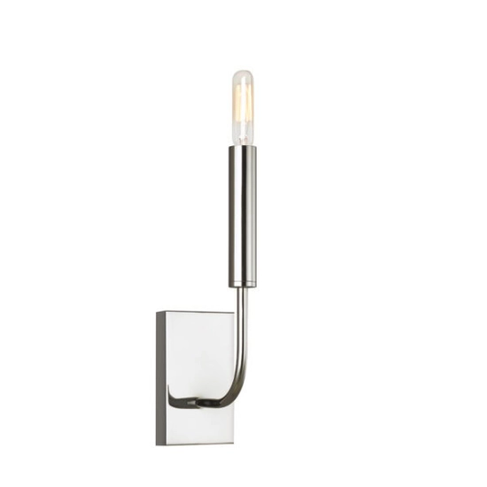 Kinkiet Brianna – 1 źródło światła – Polerowany nikiel FE-BRIANNA1-PN Elstead Lighting