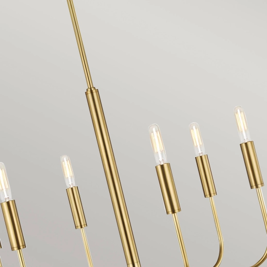 Żyrandol Brianna – 6 źródeł światła – Oksydowany mosiądz FE-BRIANNA6-BB Elstead Lighting
