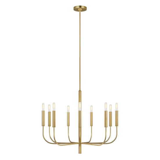 Lampa wisząca Brianna – 9 źródeł światła – Oksydowany mosiądz FE-BRIANNA9-BB Elstead Lighting
