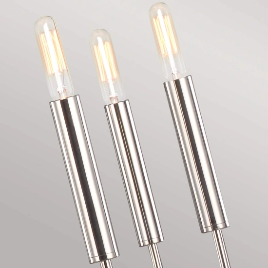 Lampa wisząca Brianna – 9 źródeł światła – Polerowany nikiel FE-BRIANNA9-PN Elstead Lighting