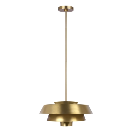 Lampa wisząca Brisbin – 1 źródło światła – Oksydowany mosiądz FE-BRISBIN-BB Elstead Lighting