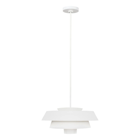 Lampa wisząca Brisbin – 1 źródło światła – Matowa biel FE-BRISBIN-MW Elstead Lighting