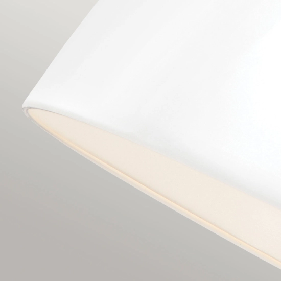 Lampa wisząca Brynne – Wbudowany moduł LED – Biała FE-BRYNNE-P-FWH Elstead Lighting