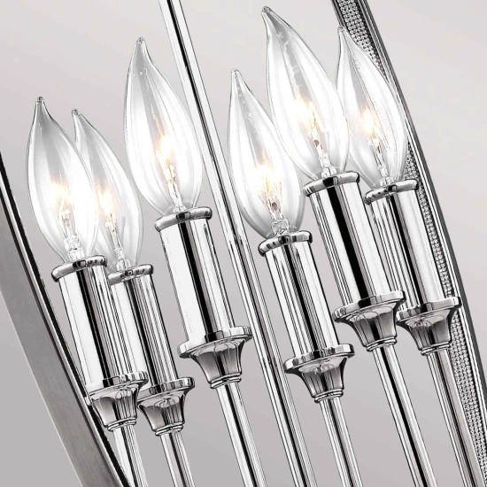Lampa wisząca Corinne – 6 źródeł światła FE-CORINNE-6P-L Elstead Lighting