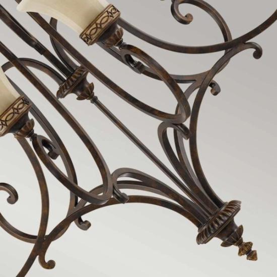 Lampa wisząca Drawing Room – 9 źródeł światła FE-DRAWING-ROOM9 Elstead Lighting