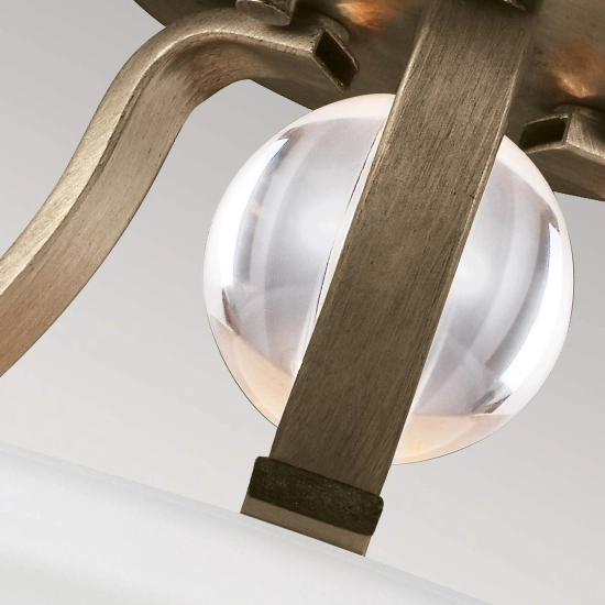 Półplafon Evington – 2 źródła światła – Ciepłe złoto FE-EVINGTON-SF-SG Elstead Lighting