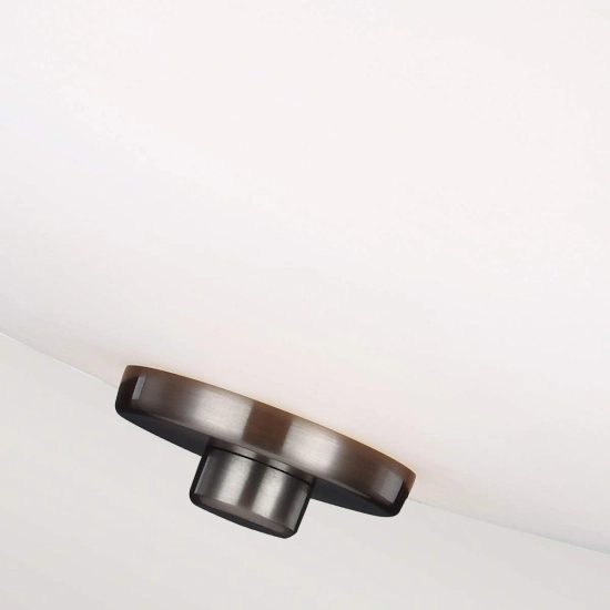 Półplafon Evington – 2 źródła światła – Satynowy nikiel FE-EVINGTON-SF-SN Elstead Lighting