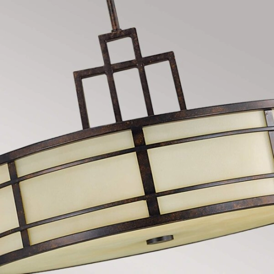 Lampa wisząca Fusion – 3 źródła światła FE-FUSION-P-L Elstead Lighting