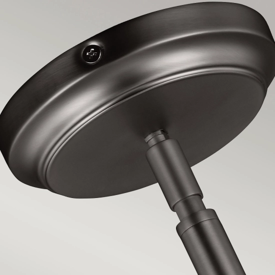 Lampa wisząca Hobson – 1 źródło światła – Satynowy nikiel FE-HOBSON-P-M-SN Elstead Lighting