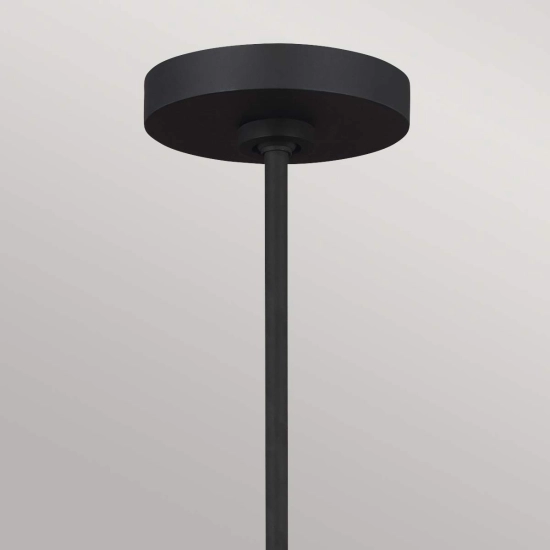 Żyrandol Joan – 5 źródeł światła – Czarny / Oksydowany mosiądz FE-JOAN5-MB Elstead Lighting