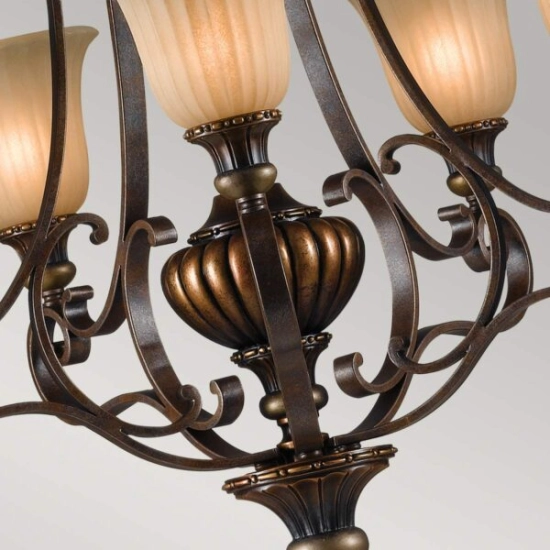Żyrandol Kelham Hall – 5 źródeł światła FE-KELHAM-HALL5-UPLT Elstead Lighting
