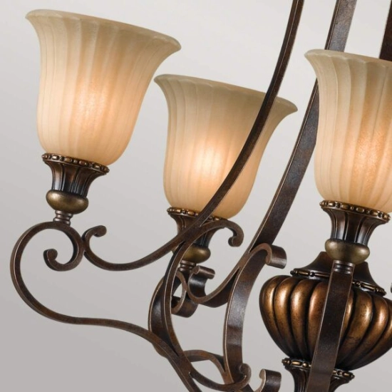 Żyrandol Kelham Hall – 5 źródeł światła FE-KELHAM-HALL5-UPLT Elstead Lighting