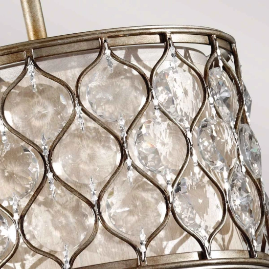 Lampa wisząca Lucia – 1 źródło światła FE-LUCIA-P-C Elstead Lighting