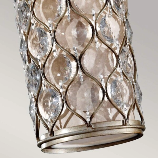 Mała lampa wisząca Lucia – 1 źródło światła FE-LUCIA-P-D Elstead Lighting