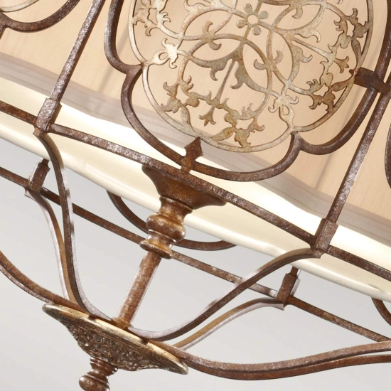 Lampa wisząca Marcella – 3 źródła światła FE-MARCELLA-P Elstead Lighting