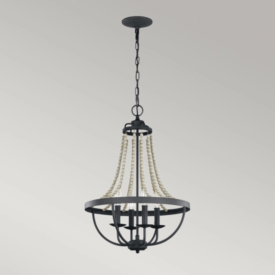 Żyrandol Nori – 4 źródła światła FE-NORI4-DWZ Elstead Lighting