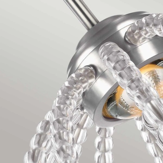 Mała lampa wisząca Oberlin – Wbudowany moduł LED FE-OBERLIN-P-S Elstead Lighting