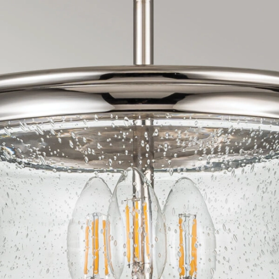 Lampa wisząca Pickering Lane – 3 źródła światła – Polerowany nikiel FE-PICKERING-LANE-SF-PN Elstead Lighting