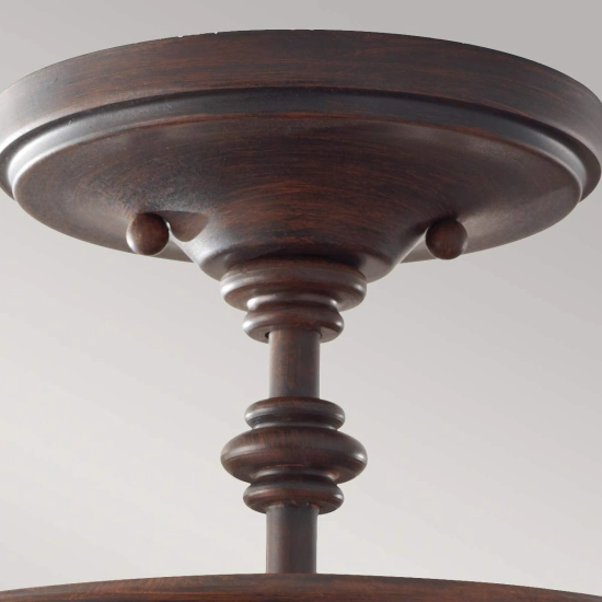 Lampa wisząca Pickering Lane – 3 źródła światła – Stary brąz FE-PICKERING-LANE-SF Elstead Lighting