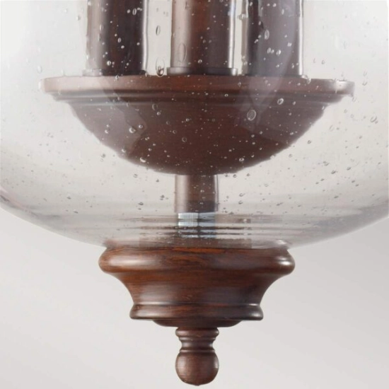 Lampa wisząca Pickering Lane – 3 źródła światła – Stary brąz FE-PICKERING-LANE-SF Elstead Lighting