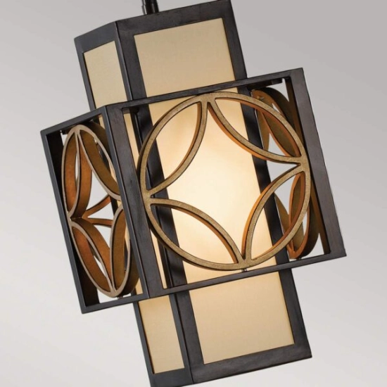 Mała lampa wisząca Remy – 1 źródło światła FE-REMY-P-C Elstead Lighting