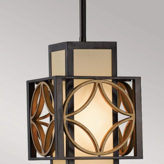 Mała lampa wisząca Remy – 1 źródło światła FE-REMY-P-C Elstead Lighting