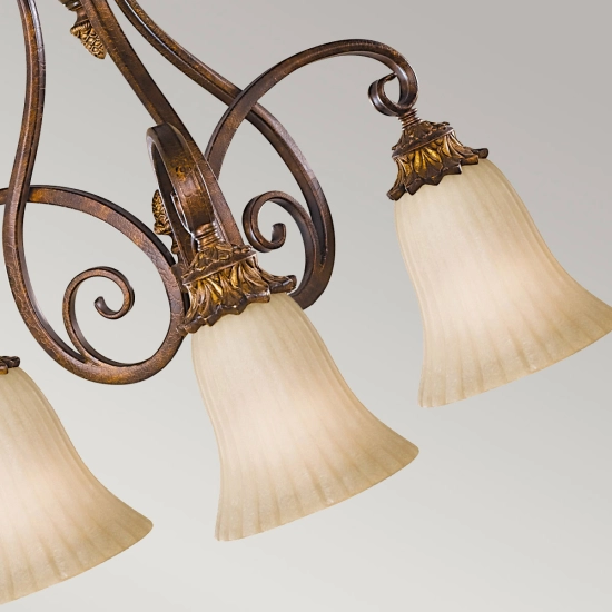 Żyrandol Sonoma Valley – 3 źródła światła FE-SONOMAVALLEY3 Elstead Lighting - zdjęcie 3