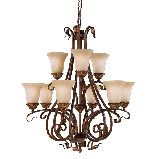 Lampa wisząca Sonoma Valley – 9 źródeł światła FE-SONOMAVALLEY9 Elstead Lighting
