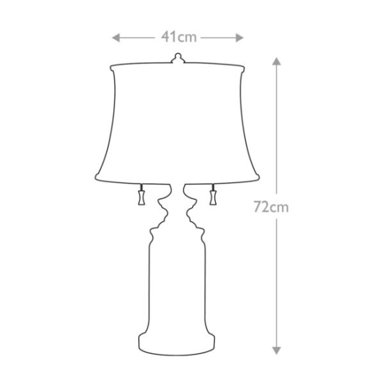 Lampa stołowa Stateroom – 2 źródła światła – Antyczny nikiel FE-STATEROOM-TL-AN Elstead Lighting
