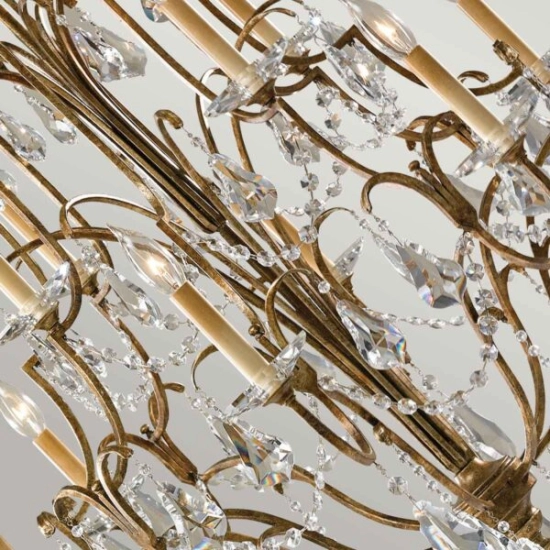 Żyrandol Valentina – 12 źródeł światła FE-VALENTINA12 Elstead Lighting