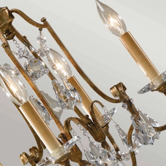Żyrandol Valentina – 4 źródła światła FE-VALENTINA4 Elstead Lighting