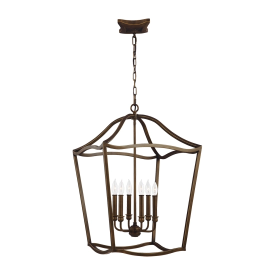 Lampa wisząca Yarmouth – 6 źródeł światła FE-YARMOUTH-6P Elstead Lighting
