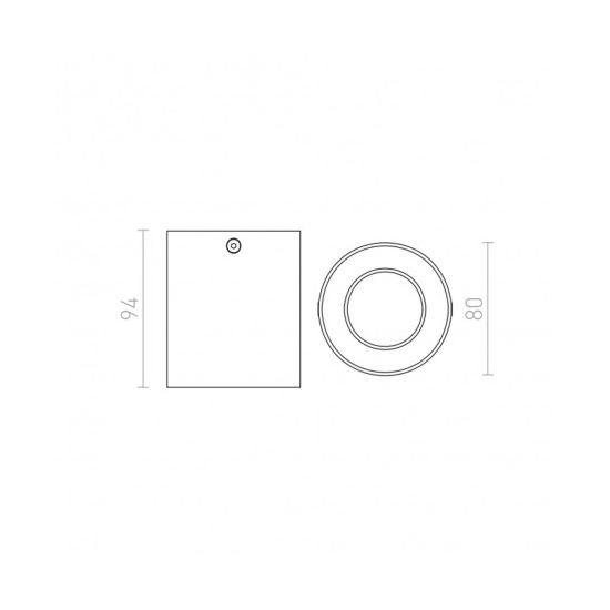 Plafon MANTOVA I R12731 Rendl light studio