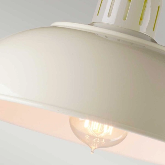 Lampa biurkowa Franklin – 1 źródło światła – Kremowa FRANKLIN-CREAM Elstead Lighting