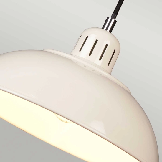 Lampa wisząca Franklin – 1 źródło światła – Kremowa FRANKLIN-P-CR Elstead Lighting
