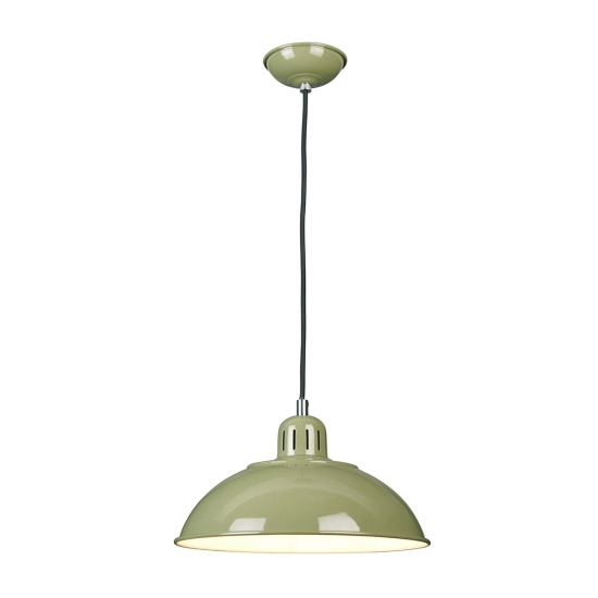 kinkiecik.pl Lampa wisząca Franklin – 1 źródło światła – Zielona FRANKLIN-P-GRN Elstead Lighting