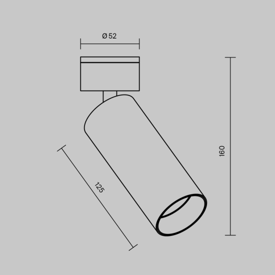 Lampa sufitowa FOCUS LED C055CL-L12W3K-W-W Maytoni - zdjęcie dodatkowe 5