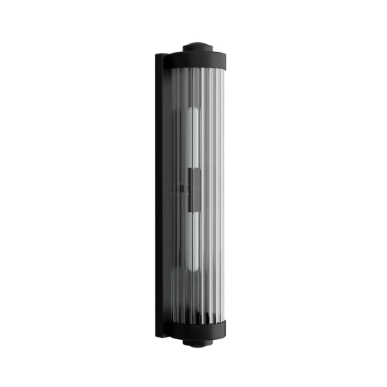 kinkiecik.pl Kinkiet Fumi Parette Nero IP44 ORLICKI
