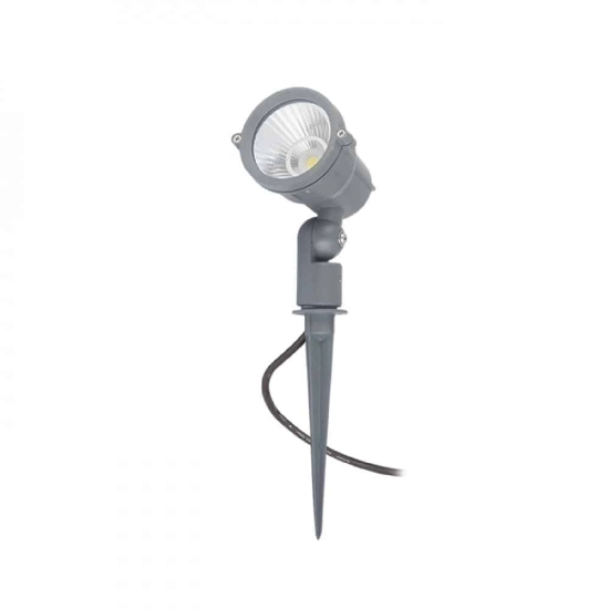 kinkiecik.pl GARY LED na klinie szara 230V LED 10W 45° IP65 3000K R10527 Rendl light studio