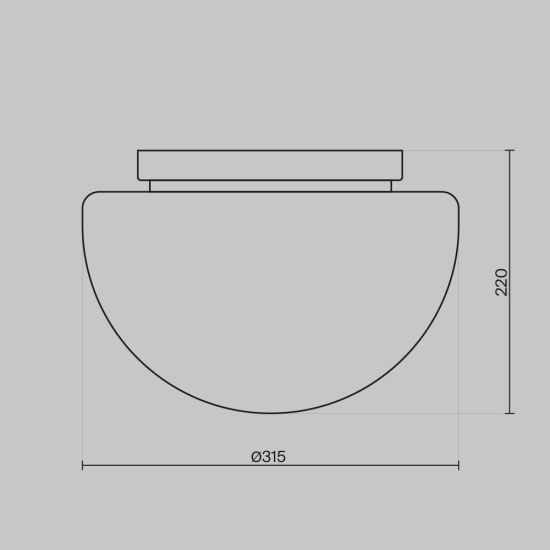 Lampa sufitowa Glassy MOD270CL-01G Maytoni - zdjęcie dodatkowe 2