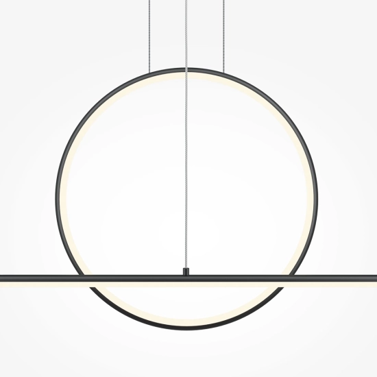 Lampa wisząca Halo MOD247PL-L49BK Maytoni - zdjęcie dodatkowe 2