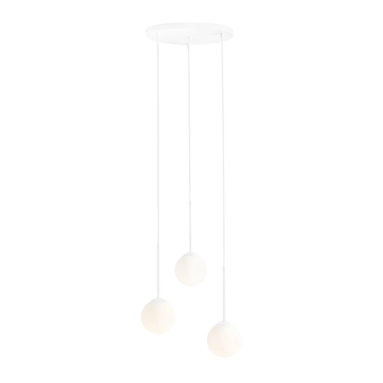 LAMPA WISZĄCA BOSSO 3 RING BIAŁY 1087E_R ALDEX - zdjęcie produktu